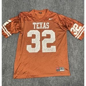 University Of Texas Shirt Mens Large Long Horns Football Jersey Cedric Benson 32